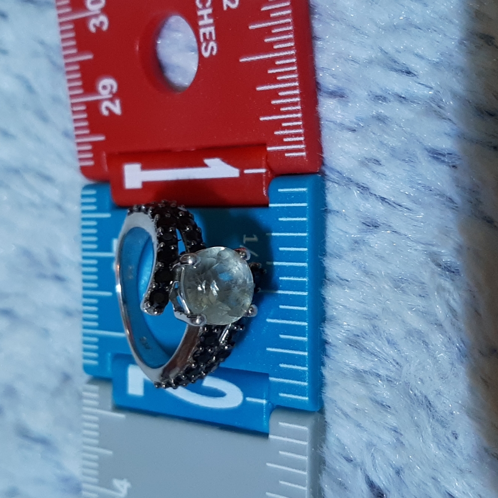 Prasiolite ring - Picture 3 of 5